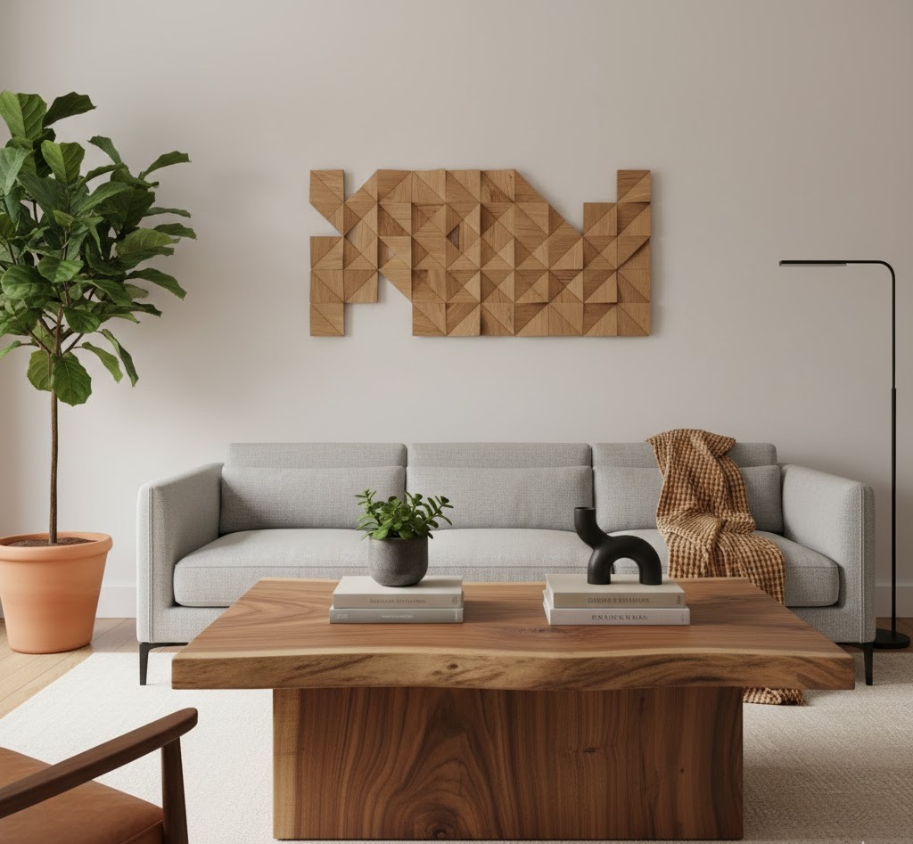 Wooden decor collection